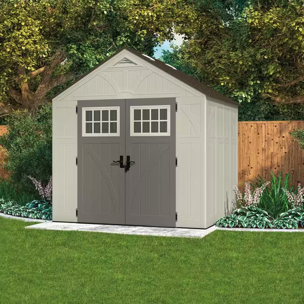 Tremont 8 Ft. W X 10 Ft. D Plastic Shed (85.32 Sq. Ft.)