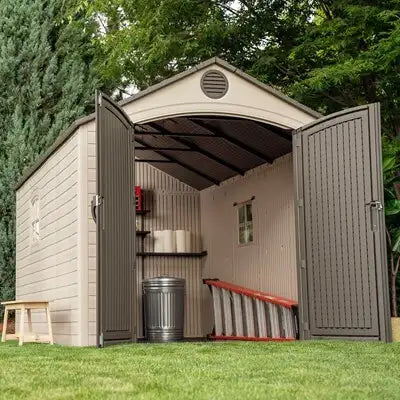 LIFETIME 8 FT. X 12.5 FT. OUTDOOR STORAGE SHED