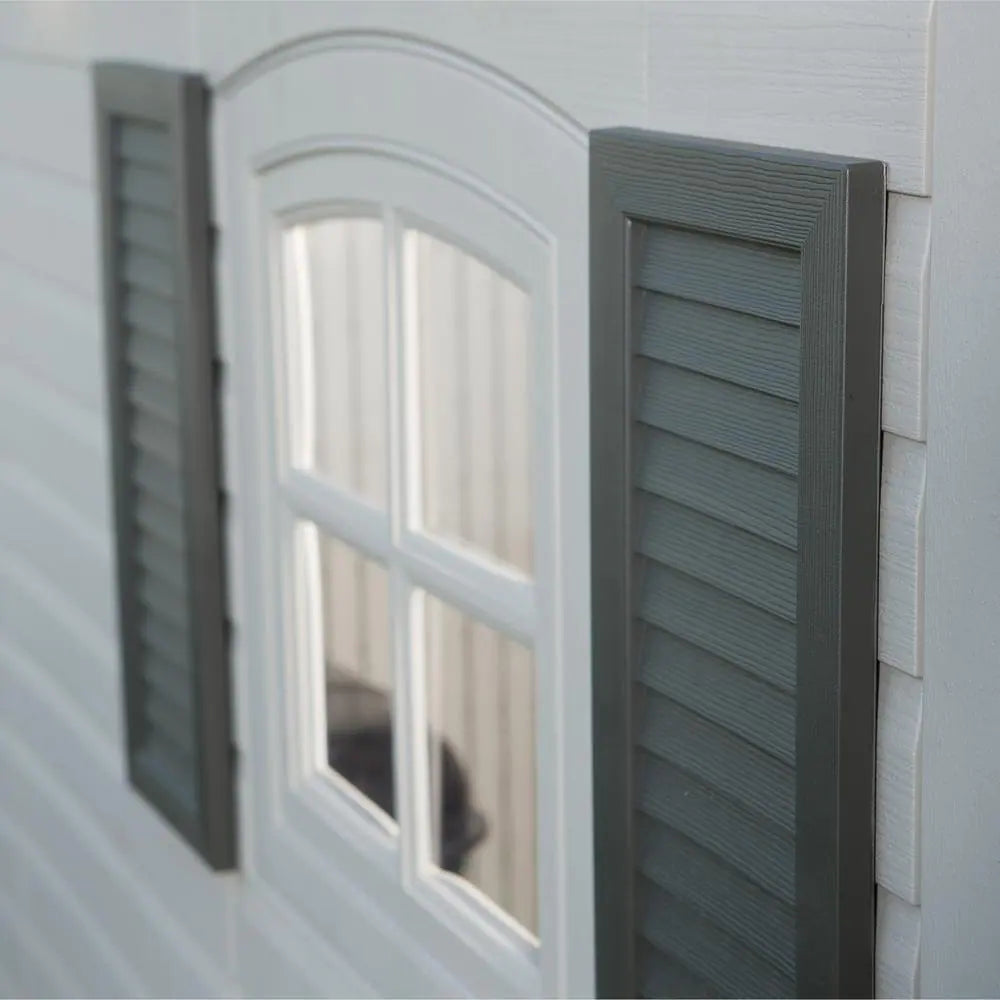 15 Ft. X 8 Ft. Resin Outdoor Garden Shed