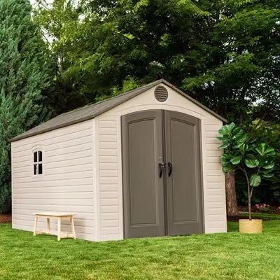 LIFETIME 8 FT. X 12.5 FT. OUTDOOR STORAGE SHED