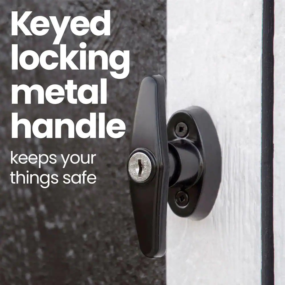 Do-It Yourself Olympia 10 Ft. X 7.5 Ft. Modern Lean-To Multi-Purpose Outdoor Wood Shed with Transom Windows (75 Sq. Ft.)