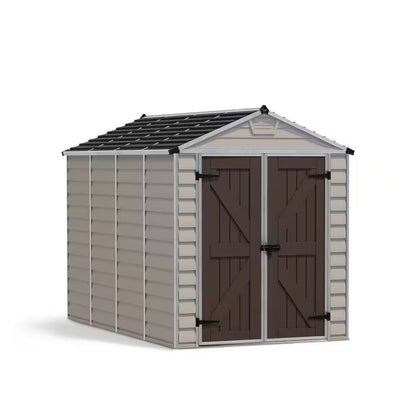 Skylight 6 Ft. X 5 Ft. Tan Garden Outdoor Storage Shed