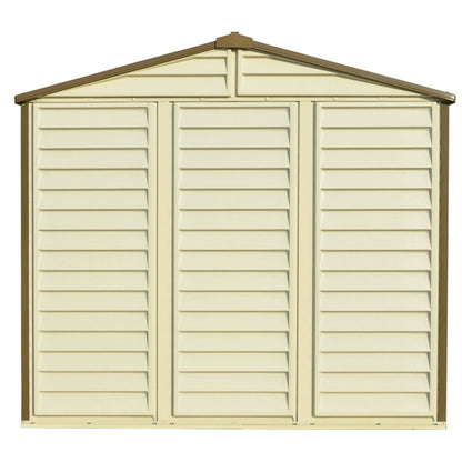 Duramax 4ft x 8ft Sidemate Vinyl Resin Outdoor Storage Shed