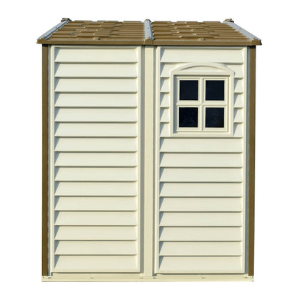 Duramax 4ft x 8ft Sidemate Vinyl Resin Outdoor Storage Shed