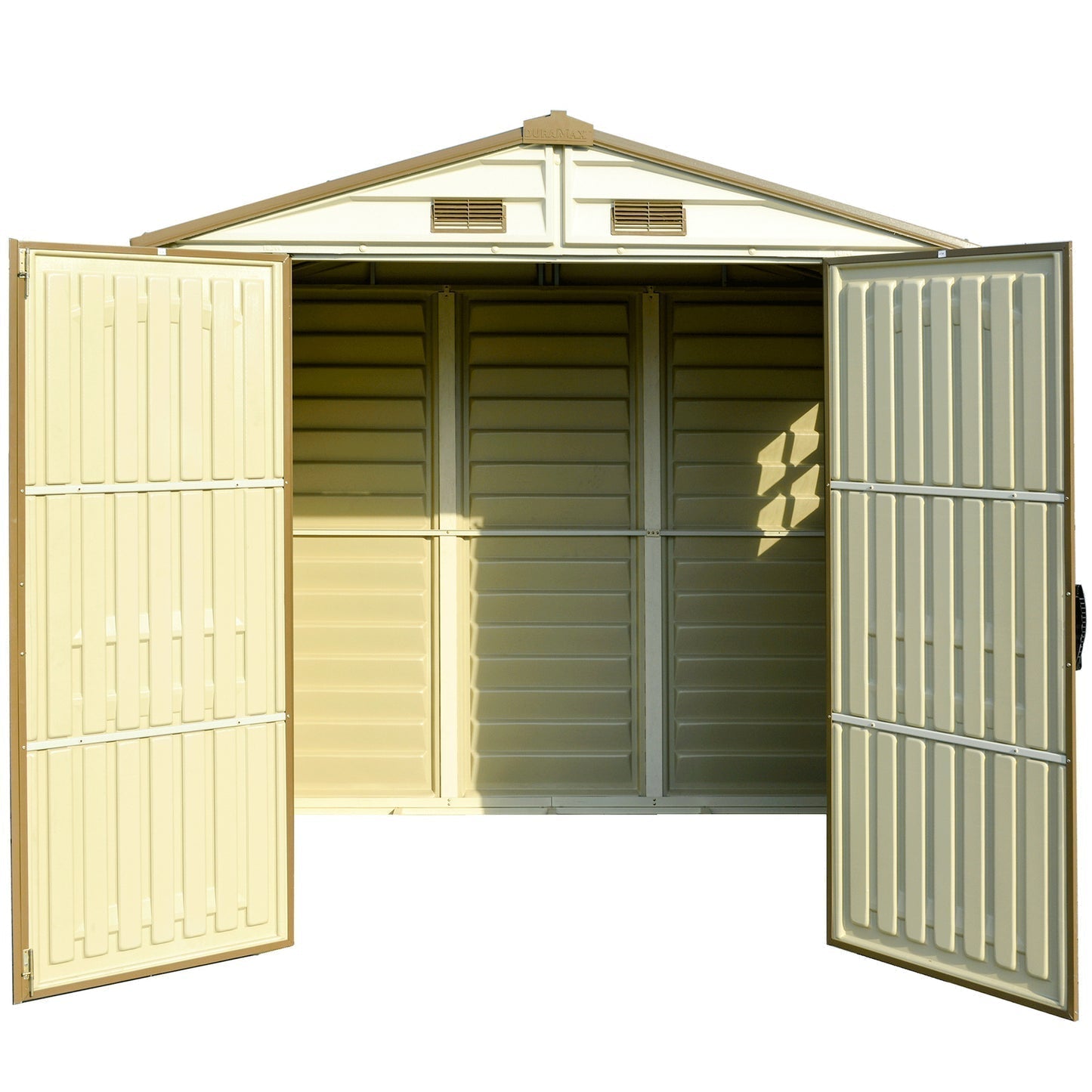 Duramax 4ft x 8ft Sidemate Vinyl Resin Outdoor Storage Shed