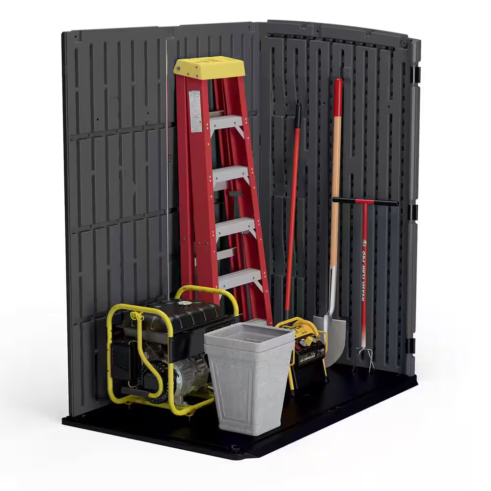 70.5 In. X 44.25 In. X 77.5 In. Extra Large Plastic Vertical Shed