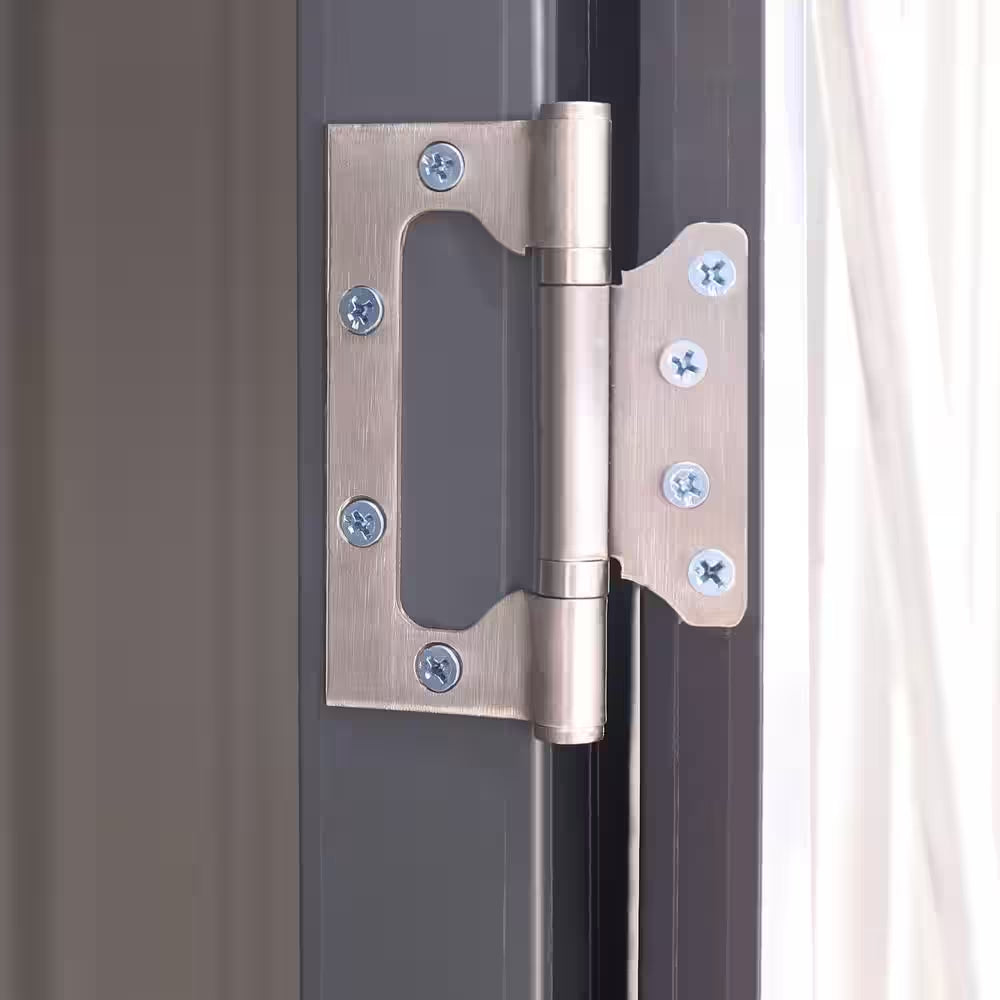 4 Ft. W X 8 Ft. D Metal Storage Lean-To Shed 33 Sq. Ft. in Gray