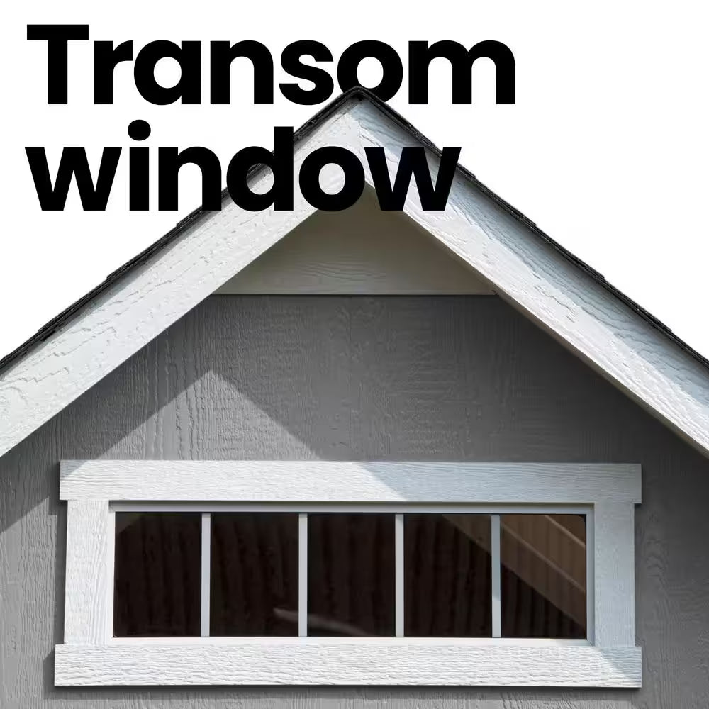 Do-It Yourself Tribeca 10 Ft. W X 12 Ft. D Outdoor Wood Shed with Floor (120 Sq. Ft.)