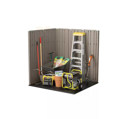 6 Ft. W X 5 Ft. D Plastic Shed (34 Sq. Ft.)