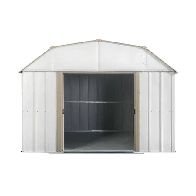 Arrow 10 ft x 14 ft Lexington Galvanized Steel Storage Shed