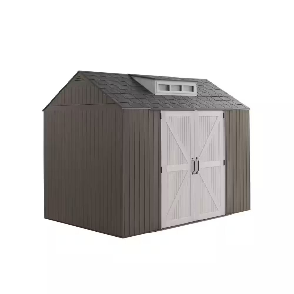 10 Ft. W X 7 Ft. D Plastic Storage Shed (70 Sq. Ft.)