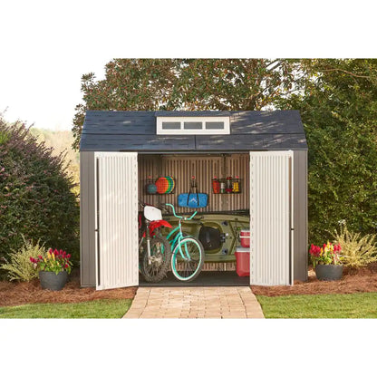 10 Ft. W X 7 Ft. D Plastic Storage Shed (70 Sq. Ft.)