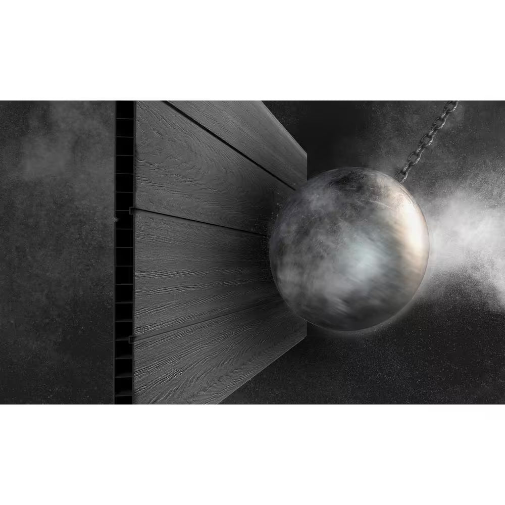 Newton 7.5 Ft. W X 7 Ft. D Durable Resin Plastic Storage Shed with Flooring Grey (Sq. Ft.)