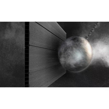 Newton 7.5 Ft. W X 7 Ft. D Durable Resin Plastic Storage Shed with Flooring Grey (Sq. Ft.)