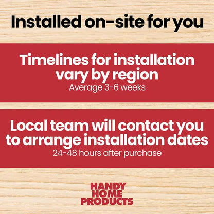 Professionally Installed Rookwood 10 Ft. X 16 Ft. Backyard Wood Shed with Smartside- Onyx Black Shingles (160 Sq. Ft.)