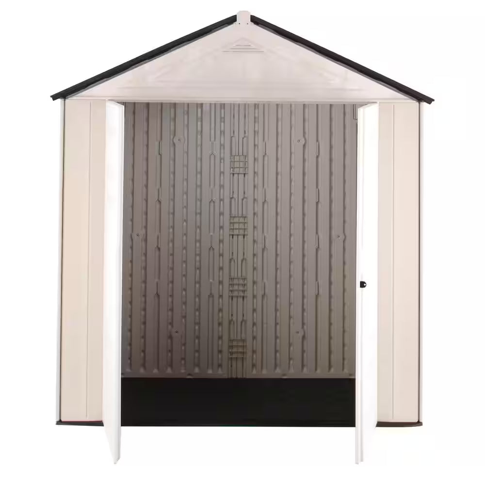 Big Maximum Junior, 3 Ft. 5 In. X 7 Ft. W X 8 Ft. D Plastic Storage Shed, 147 Sq. Ft.