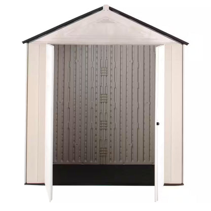 Big Maximum Junior, 3 Ft. 5 In. X 7 Ft. W X 8 Ft. D Plastic Storage Shed, 147 Sq. Ft.