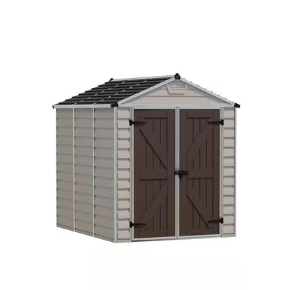 Skylight 6 Ft. X 5 Ft. Tan Garden Outdoor Storage Shed