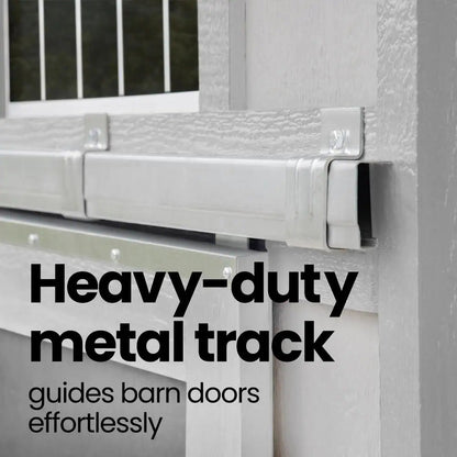 Do-It Yourself Palisade 12 Ft. X 8 Ft. Multi-Purpose Wood Shed with Smartside, Fixed Windows and Barn Door (96 Sq. Ft.)