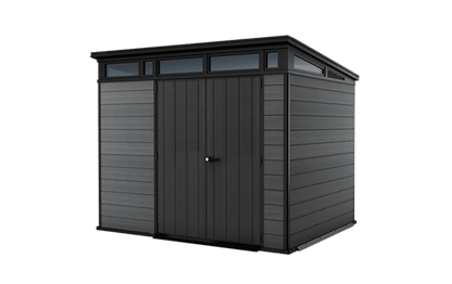 Keter Cortina 9×7 Storage Shed – Graphite