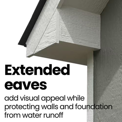 Do-It Yourself Tribeca 10 Ft. W X 12 Ft. D Outdoor Wood Shed with Floor (120 Sq. Ft.)