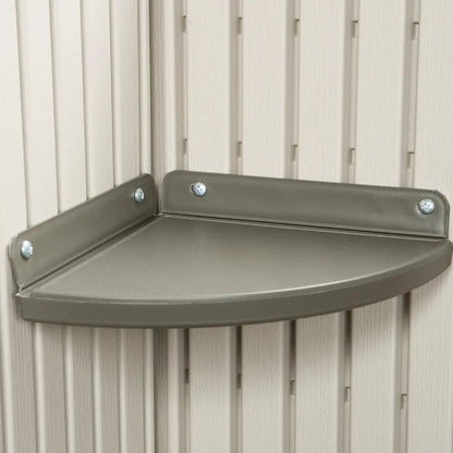 15 Ft. X 8 Ft. Resin Double Door Storage Shed