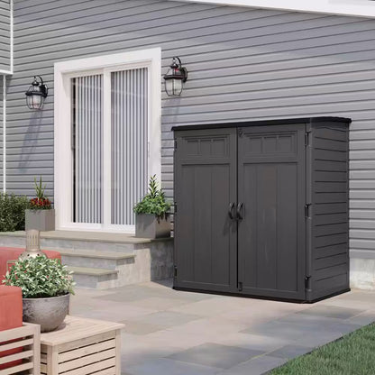 70.5 In. X 44.25 In. X 77.5 In. Extra Large Plastic Vertical Shed