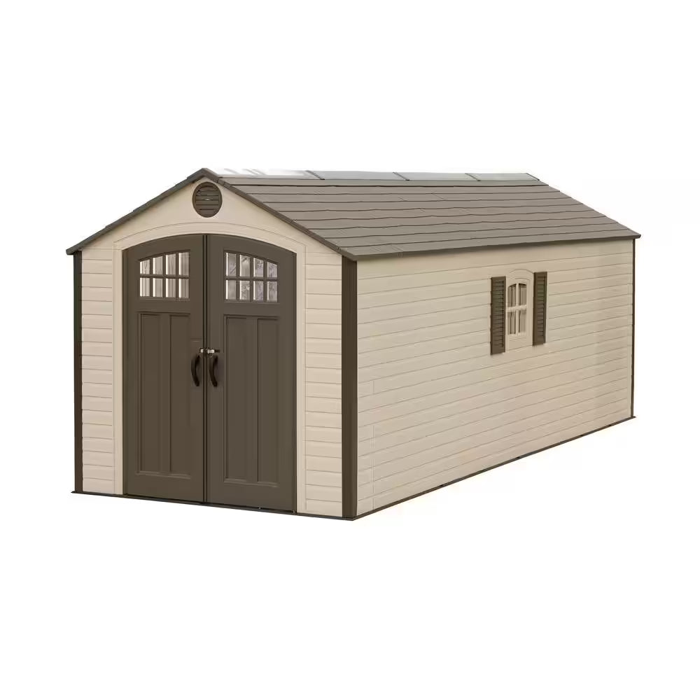 8 Ft. X 20 Ft. Resin Storage Shed