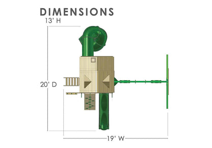 Great Skye I Swing Set