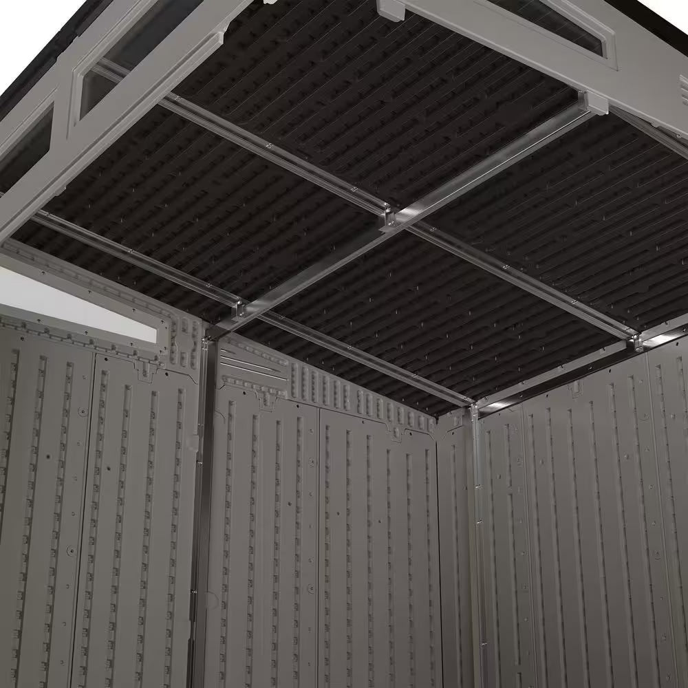 Modernist 7 Ft. W X 7 Ft. D Plastic Shed (52 Sq. Ft.)