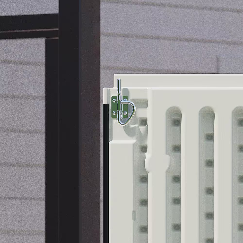 Modern 6 Ft. W X 5 Ft. D Plastic Storage Shed (35.31 Sq. Ft.)