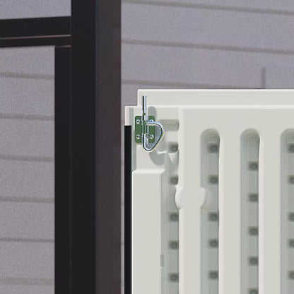 Modern 6 Ft. W X 5 Ft. D Plastic Storage Shed (35.31 Sq. Ft.)