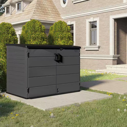 The Stow-Away 4 Ft. X 6 Ft. Horizontal Plastic Storage Shed (20.13 Sq. Ft.)