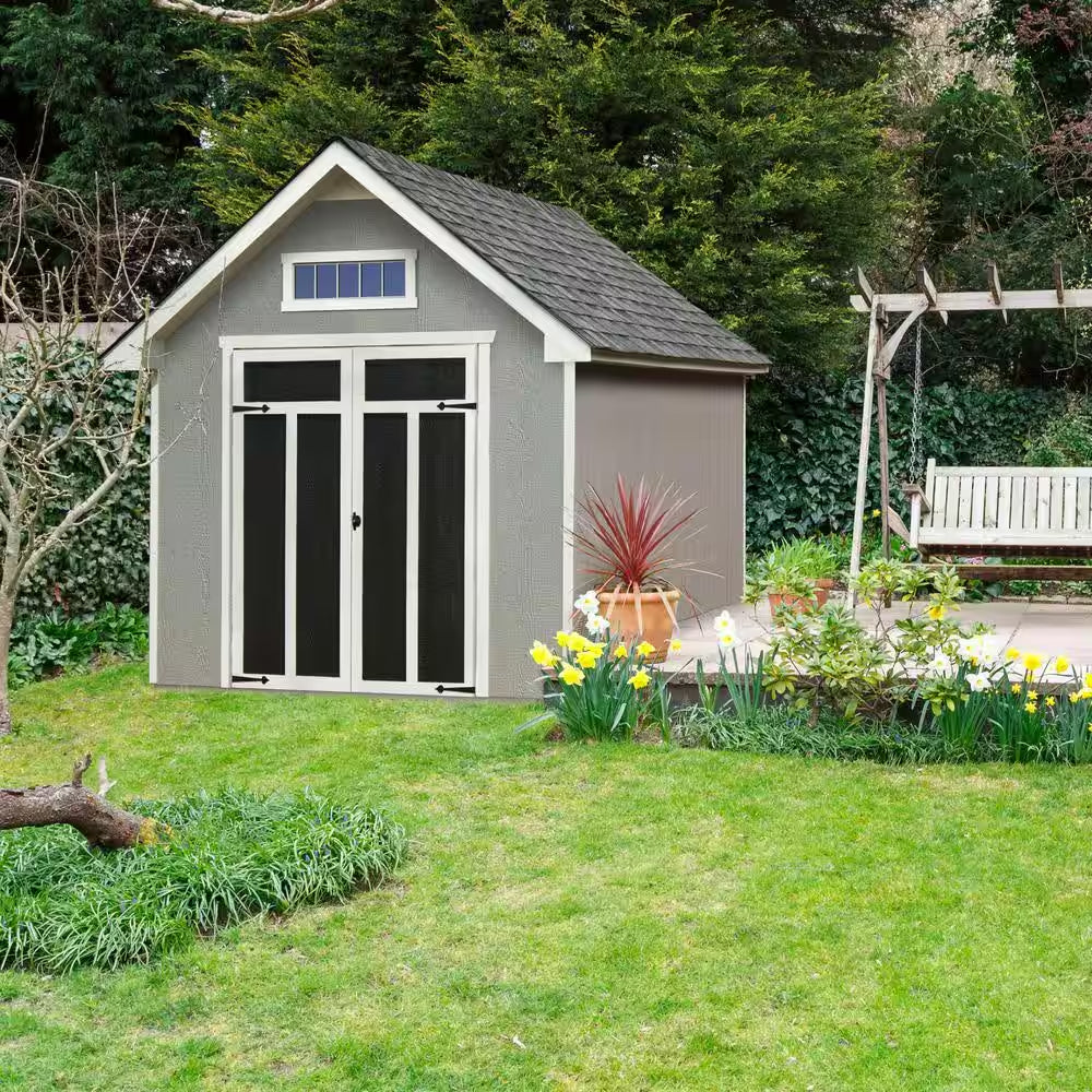 Do-It Yourself Tribeca 10 Ft. W X 12 Ft. D Outdoor Wood Shed with Floor (120 Sq. Ft.)