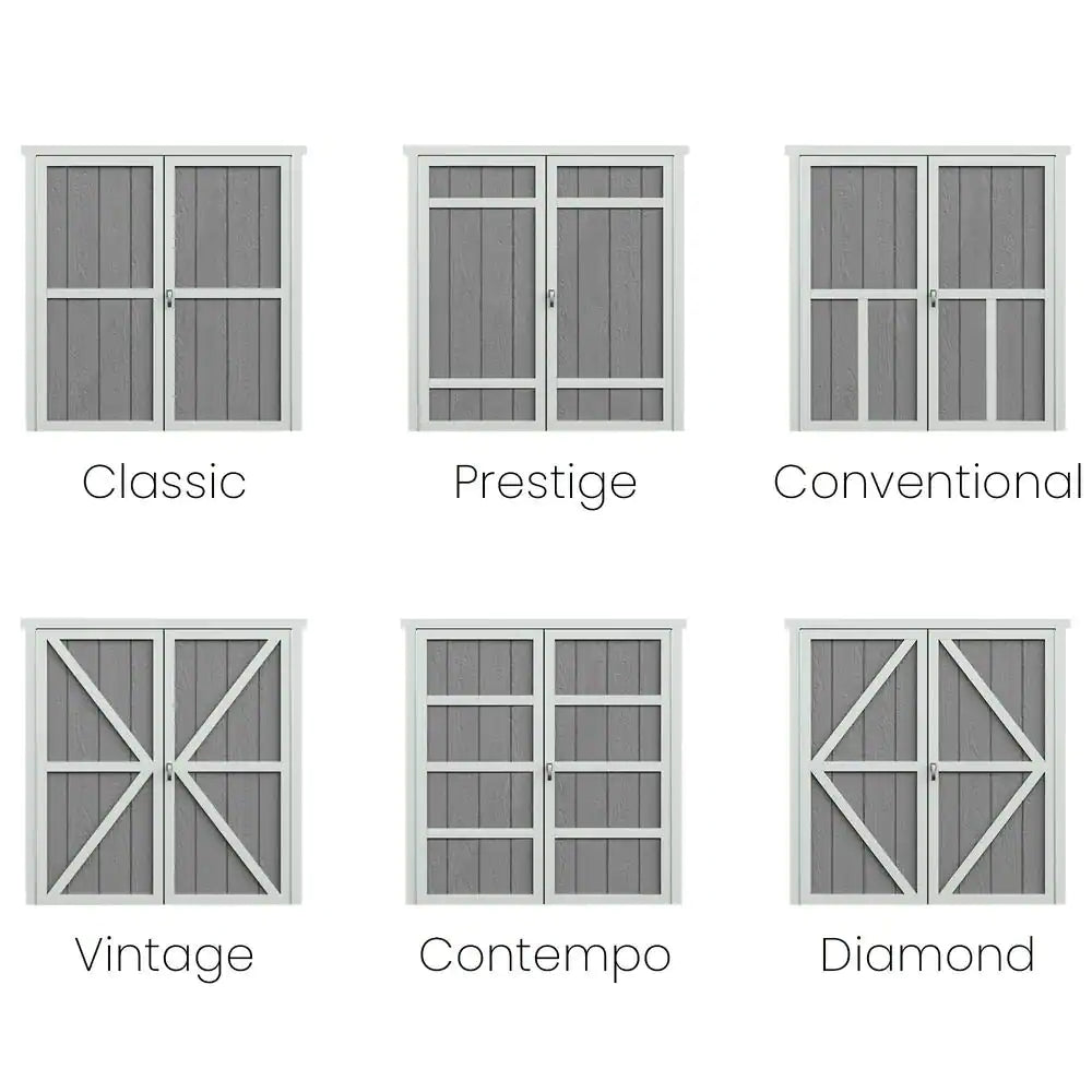 Professionally Installed Rookwood 10 Ft. X 16 Ft. Backyard Wood Shed with Smartside- Onyx Black Shingles (160 Sq. Ft.)