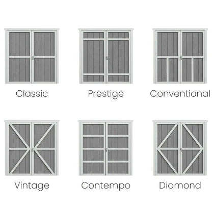 Professionally Installed Rookwood 10 Ft. X 16 Ft. Backyard Wood Shed with Smartside- Onyx Black Shingles (160 Sq. Ft.)