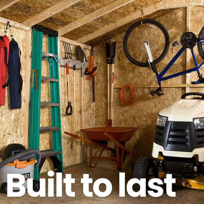 Princeton Do-It-Yourself 10 Ft. X 10 Ft. Outdoor Ranch Wood Storage Shed with Smartside Siding (100 Sq. Ft.)