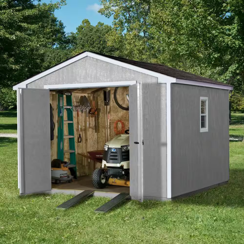 Princeton Do-It-Yourself 10 Ft. X 10 Ft. Outdoor Ranch Wood Storage Shed with Smartside Siding (100 Sq. Ft.)