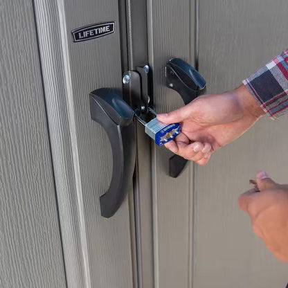 8 Ft. W X 10 Ft. D Resin Outdoor Storage Shed 71.7 Sq. Ft.