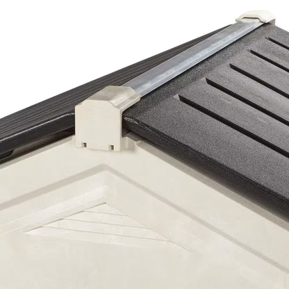 Big Maximum Junior, 3 Ft. 5 In. X 7 Ft. W X 8 Ft. D Plastic Storage Shed, 147 Sq. Ft.