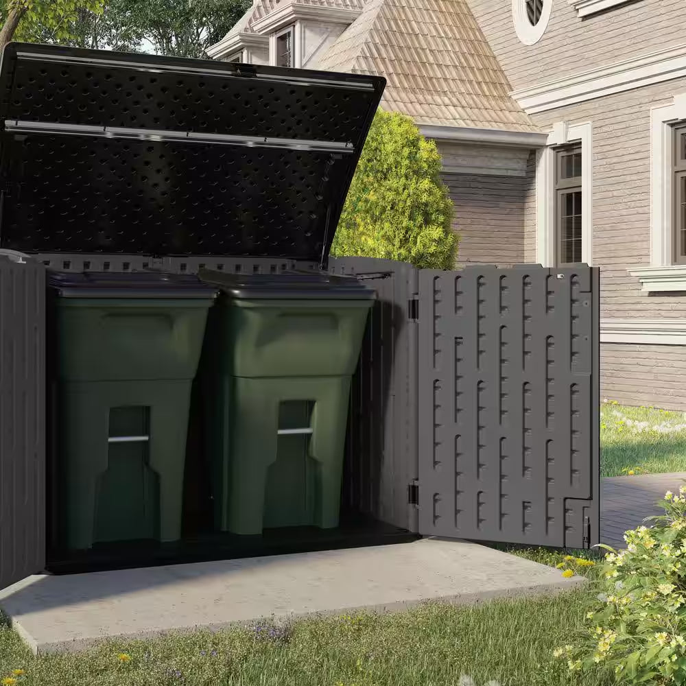 The Stow-Away 4 Ft. X 6 Ft. Horizontal Plastic Storage Shed (20.13 Sq. Ft.)