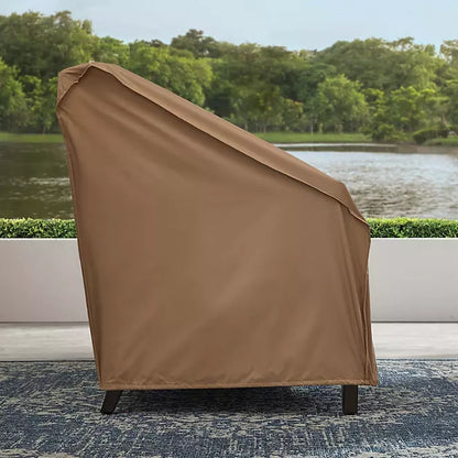 Newcastle 6-Piece Patio Deep Seating Set with Fire Pit – Smoke – Member’s Mark