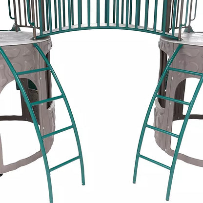 Lifetime 90966 Double Adventure Tower with Monkey Bars